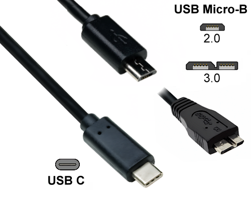Kategorie - USB-C auf Micro-B Kabel